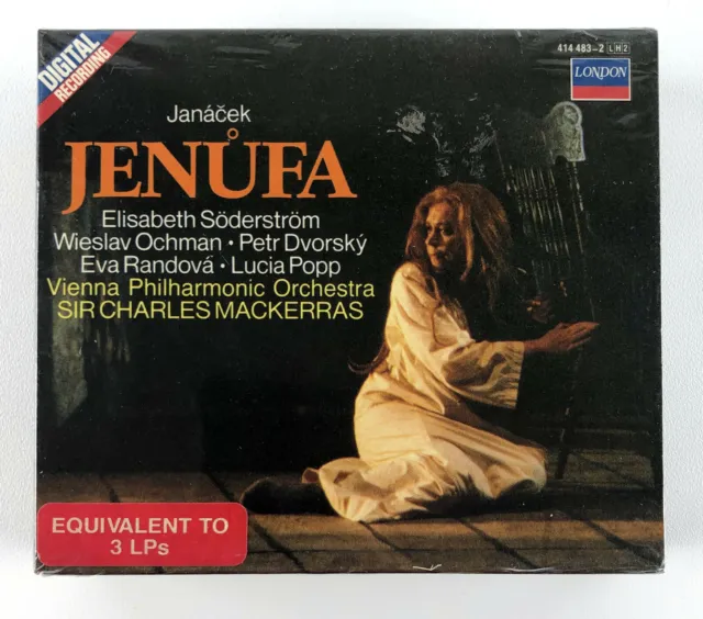 Janacek: Jenufa - Soderstrom Ochman Vienna Philharmonic Mackeerras (2 CD Set)