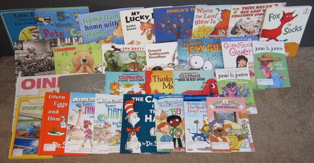 40 AR Accelerated Reader Titles - Reading Levels 1.2 - 2.9  Labeled & Ready!
