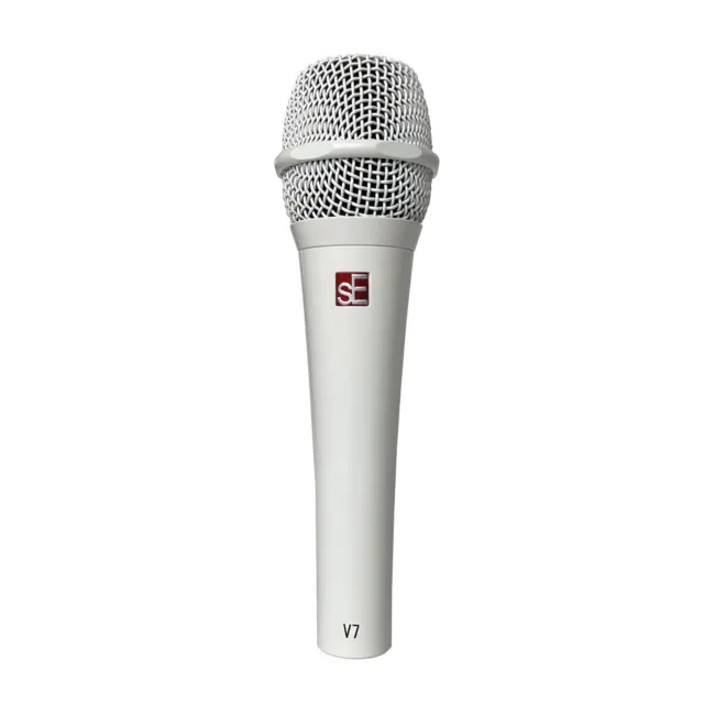 sE Electronics V7-WHT Supercardioid Vocal Dynamic Microphone, White