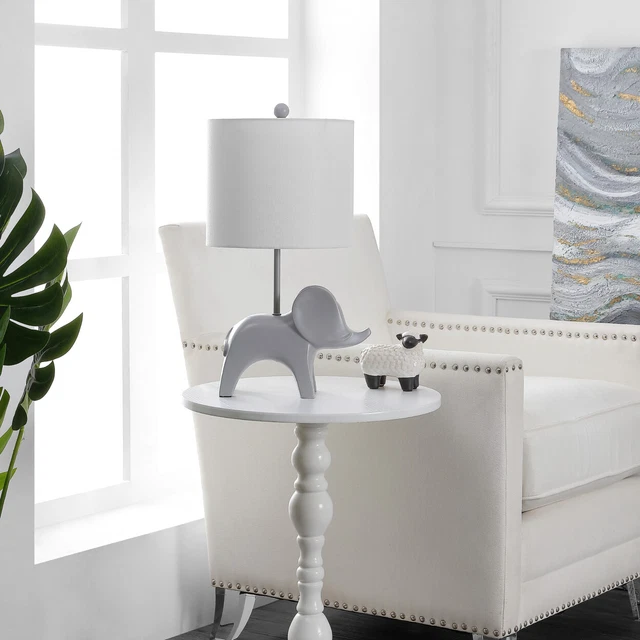 Safavieh Ellie Elephant Lamp | Grey |