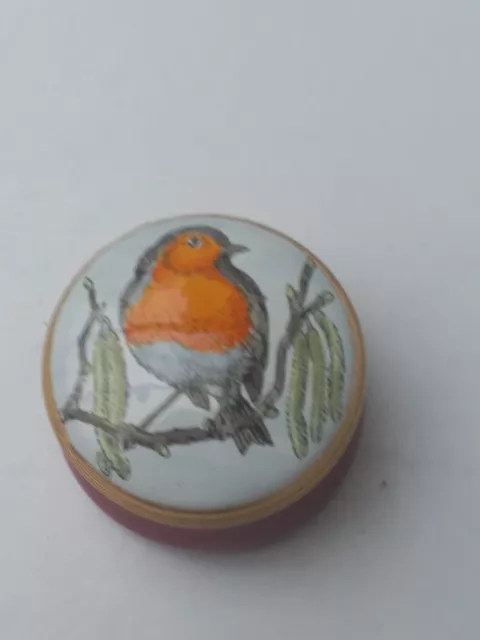 Crummles Enamel Robin Box