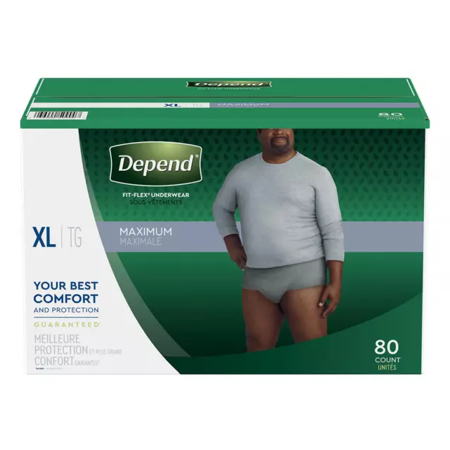 DEPEND FRESH PROTECTION Incontinence Underwear for Men (Choose Your ...
