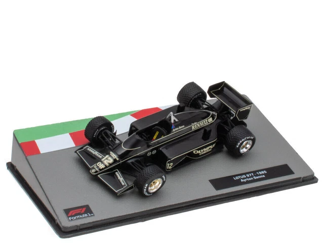Altaya 1/43 Lotus F1 97T 1985  12 AYRTON SENNA LOTUS RENAULT AYRTON SENNA ALTAYA