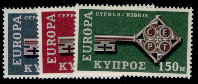 CYPRUS QEII SG319-321, 1968 Europa set, NH MINT.