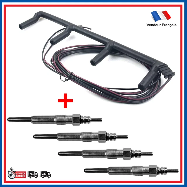 F 01G 000 00P BOSCH 212 Bougie De Préchauffage 11V M 10 X 1,25, Bougie