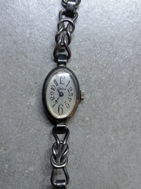 Ancien montre mécanique, en plaqué or 10 microns, 17 rubis, Sultana
