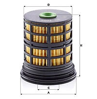 Filtro carburante  MANN-FILTER PU7006