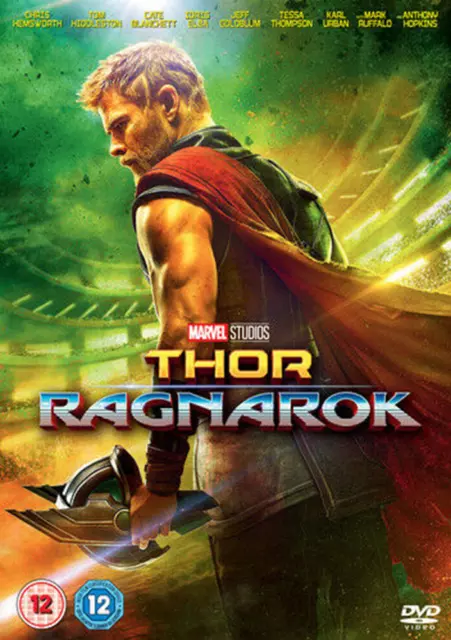 Thor Ragnarok Chris Hemsworth 2018 DVD Top-quality Free UK shipping