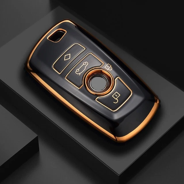 CAR ACCESSORIES KEY Cover Case Fob Black For BMW F10 F11 F30 X3 X4 X5 ...