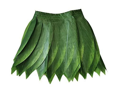 Hawaiian Ti Leaf Hula Green Skirt Luau Party Accessory adult