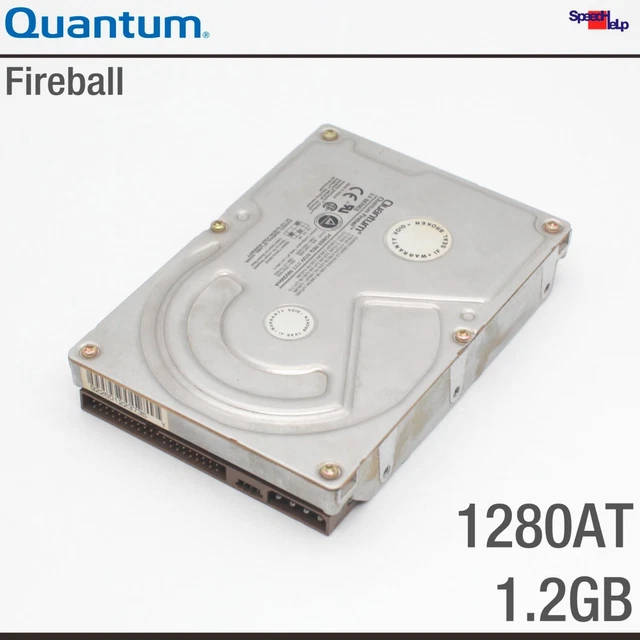 Disque Dur IDE (PATA) Quantum Fireball Lct15 7.5 Go - Vintage, Testé OK, Pour Vieux PC Ou Rétro-gaming