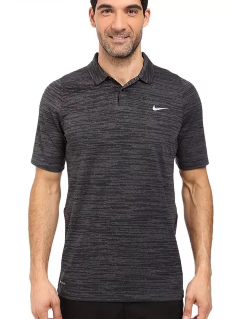 2017 NIKE TIGER Woods Velocity Max Swing Knit Color Shift Polo