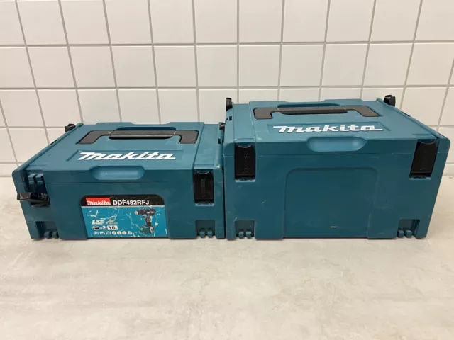 Makita Makpac Gr. 2 Und 3 Schrauber Systemkoffer Leerkoffer Werkzeug Koffer Box