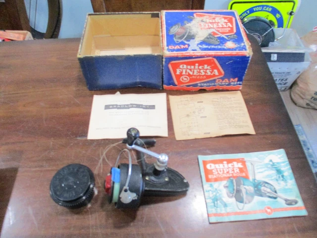 Quick Finessa No. 280 DAM STATIONARY REEL & BOX & PAPERS DAMYL