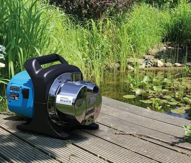 GÜDE GARTENPUMPE WASSERPUMPE Pumpe Teichpumpe Edelstahl Kreiseplpumpe B