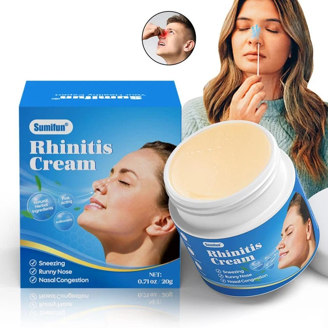 Relieve Nasal Congestion and Rhinitis with Sinusitis Cream Fast Acting