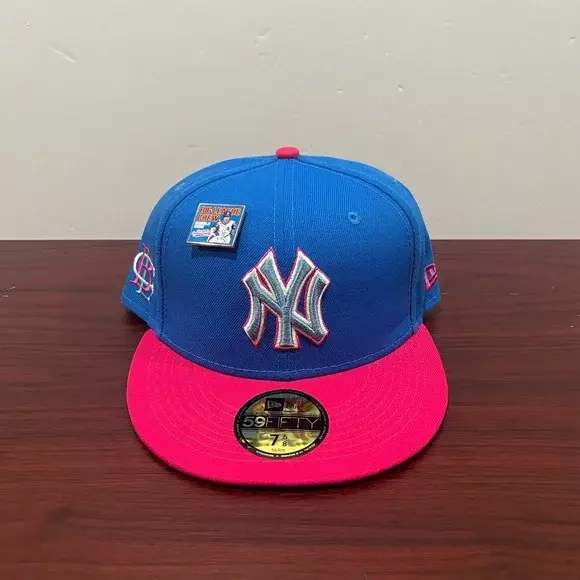 Men's Texas Rangers New Era Blue/Pink MLB x Big League Chew Curveball  Cotton Candy Flavor Pack 59FIFTY Fitted Hat