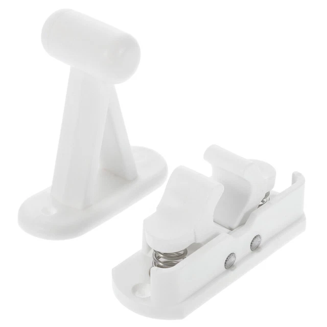 Lot De 2 Butées De Porte De Caravane En Alliage De Zinc, Accessoires De Caravane Butee De Porte A Ressort Pour Camping Car Chambre Salon Garage 96376567