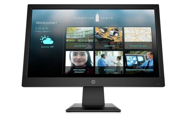 HP  P19b G4 47 cm (18,5 Zoll) WXGA Office Monitor 5ms 60Hz Büro PC Bildschirm
