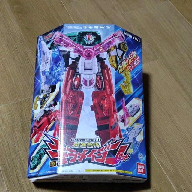 BANDAI DX KIRAMAJIN Set Sentai Kiramager Power Rangers Megazord Toy ...