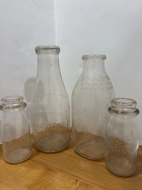Milk, Modern (1900-Now), Bottles, Bottles & Insulators