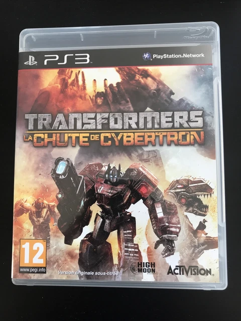 TRANSFORMERS LA ChuTe De CYBERTRON sur PS3 - Playstation 3 Complet VERSION FR