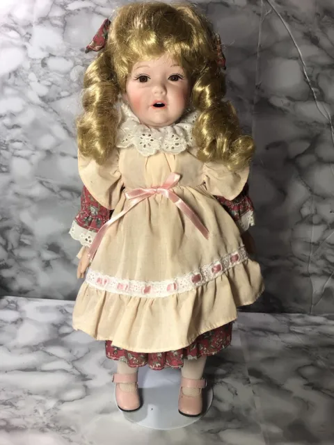 Porcelain Collectible Doll "Krista"- 16" Heritage Signature Collection