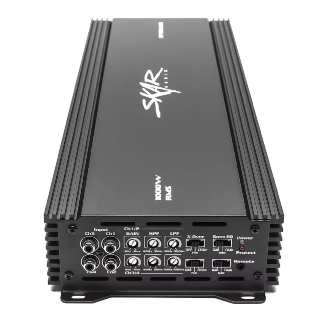 New Skar Audio Rp-150.4Ab 1000 Watt Full-Range Class A/B 4 Channel Amplifier 2