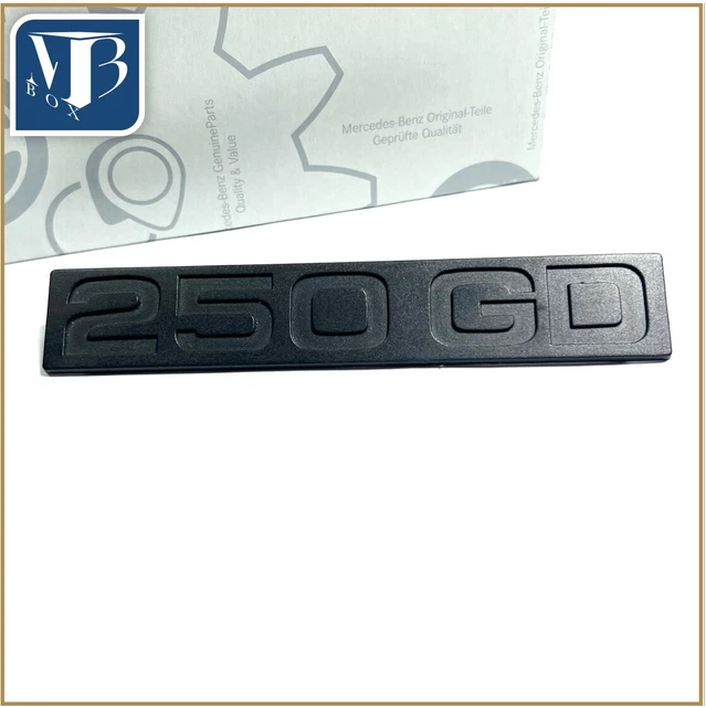 ORIGINAL MERCEDES-BENZ W461 Lettering, Emblem 250GD Nameplate ...