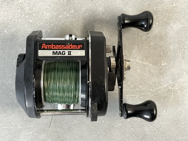 VINTAGE ABU GARCIA Ambassadeur Ultra Mag XL Plus Baitcast Reel