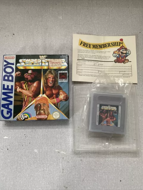 WF Superstars Nintendo Gameboy Brand New No Instructions