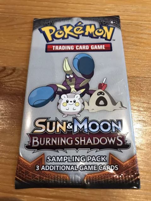 Pokemon Sun & Moon Burning Shadows Sampling Packs Booster Packs Brand New Sealed