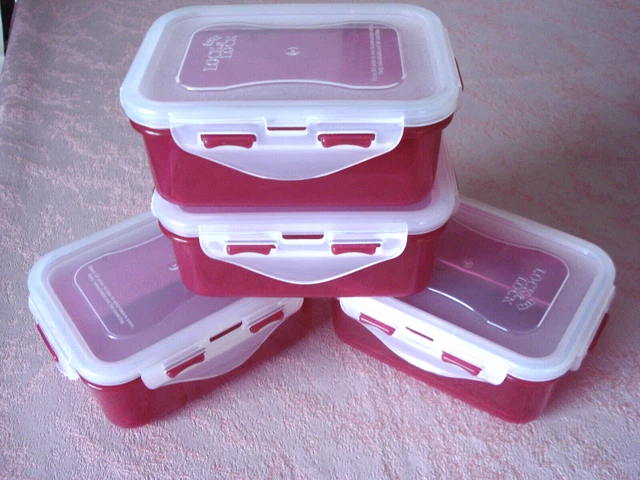 LocknLock Frischhaltedosen-Set – 6 Stück à 600 Ml, Luftdicht, Für Mikrowelle & Gefrierschrank