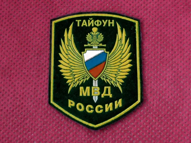 Russia - Russian Police - "Typhoon" Swat Team Sleeve Patch - Rrr