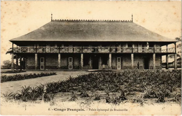 CPA AK CONGO Francais- Palais épiscopal de Brazzaville (86612)