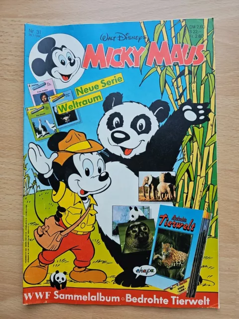 Micky Maus Heft Nr. 31 vom 26.07.1990