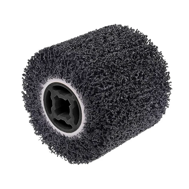Abrasive Drawing Wheel,Abrasive Drum Paint and Rust Remover,Clean & Descale T6Z4