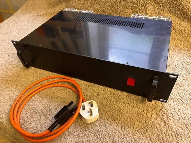 Hifi/PA Stereo power amplifier, 100w per channel