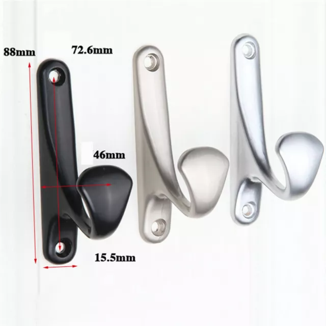 Hooks Wall Hanger Coat Hat Clothes Robe Holder Rack Hook EK