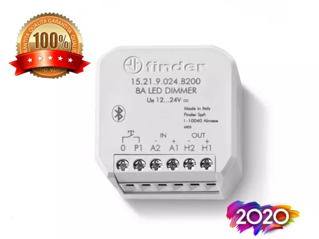 Dimmer Varialuce per LED 230V con comando a Pulsante Finder 15.91.8.230.0000