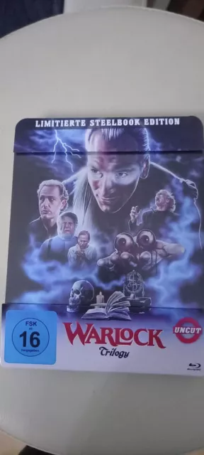 Blu-ray Steelbook "Warlock Trilogy", uncut