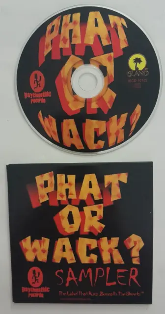 Insane Clown Posse Phat or Wack Sampler ICP TWIZTID PSYCHOPATHIC RECORDS 1999