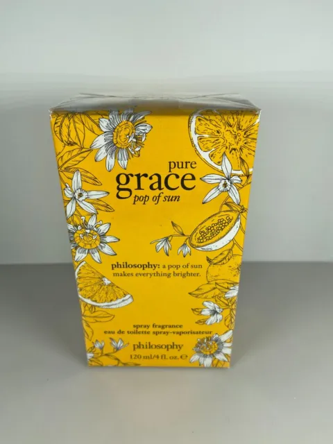 Pure Grace Pop of Sun by Philosophy Eau de Toilette Spray 4 oz (women)