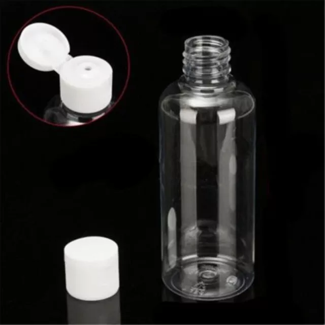 Récipient Bouteille Poids léger Taille compacte Transparent 50/60/100ml Liquide