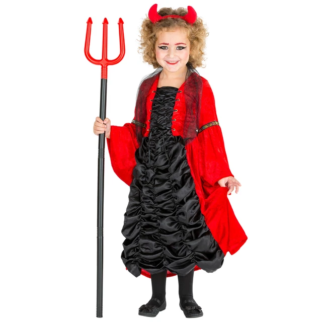 Vestito diavoletta bimba deals halloween fai da te