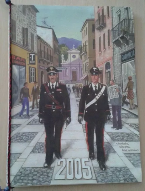 Calendario Storico Carabinieri Anno 2005 Corpo Militaria