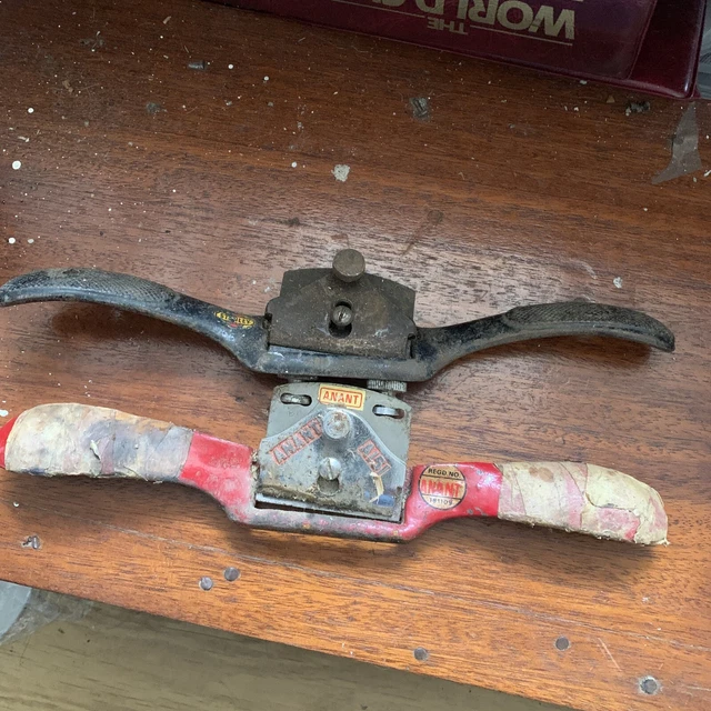 Vintage Stanley No 51 Flat Bottom Spokeshave with anant a151