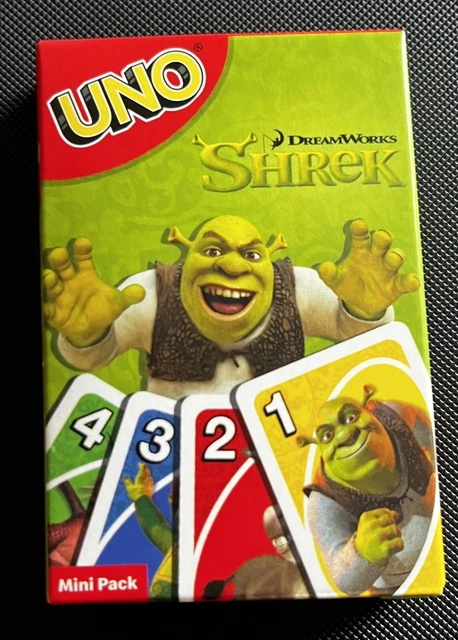 Shrek Uno Reverse Card Rassies MCDONALD'S UK HAPPY Meal 2024 'DreamWorks' Shrek Mini UNO Cards £3.00 ...