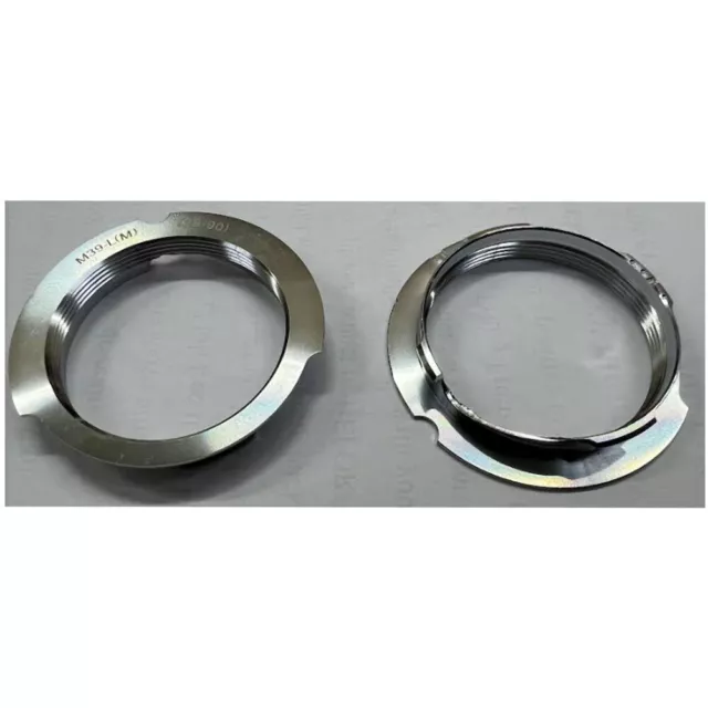 Lens Adapter Ring for Leica M39 L39 L M39 Lens to LM 28-90 Mount Cameras USA NEW
