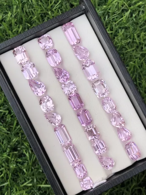 100.75 Carats Top Lustrous & Fancy cut Pink Kunzite Gemstone from Afghanistan.